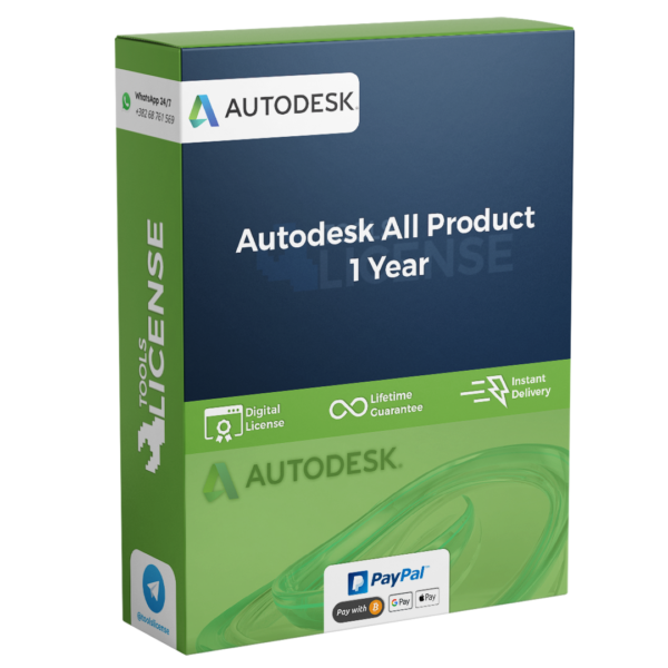 Autodesk All Product License Key | 2024, Global | 1 Year