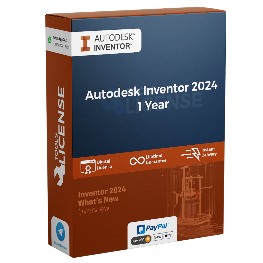 Autodesk Inventor 2024 | 1 Year | Autodesk Serial Key | Global