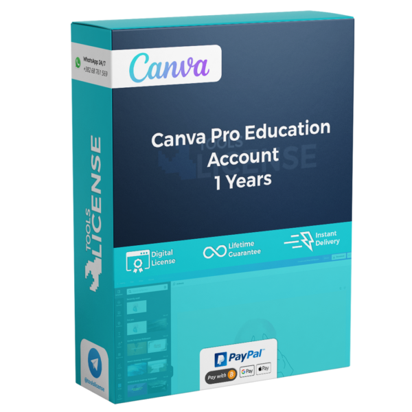 Canva Education Account | 1 Year | Canva Key | Global