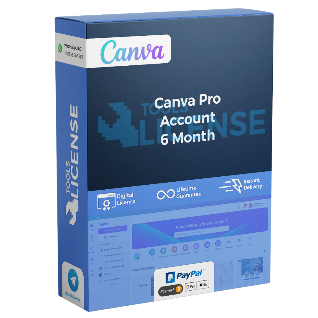 Canva Pro 6 Month