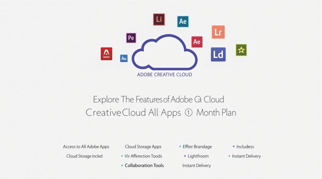 Explore The Features Of Adobe Creative Cloud 1 Month Plan