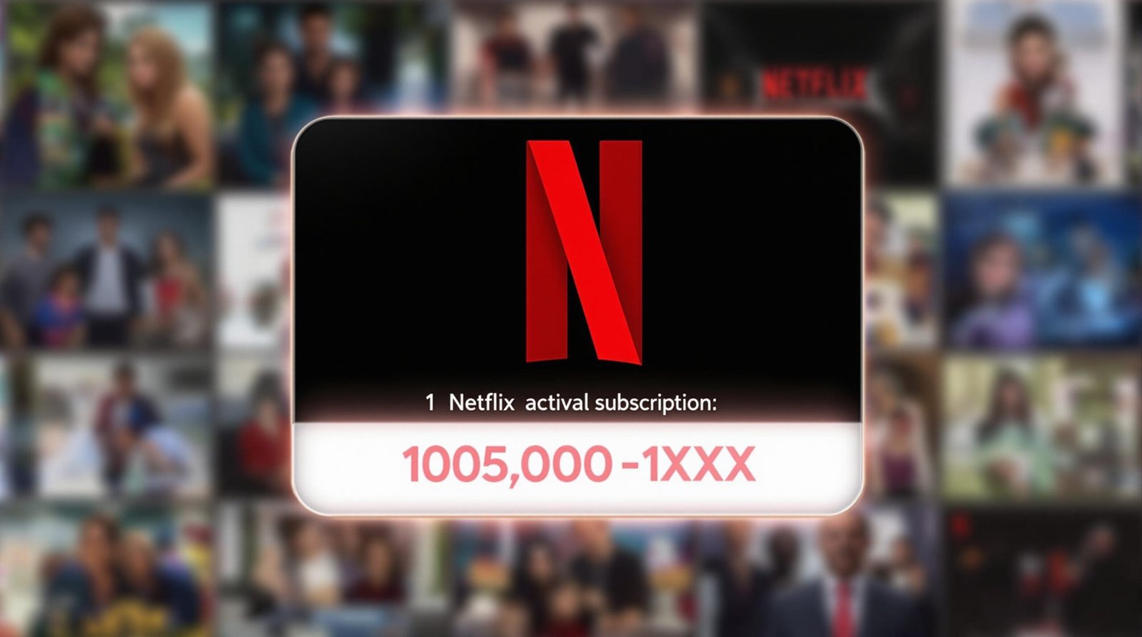 Netflix Activation Key (1 Year)