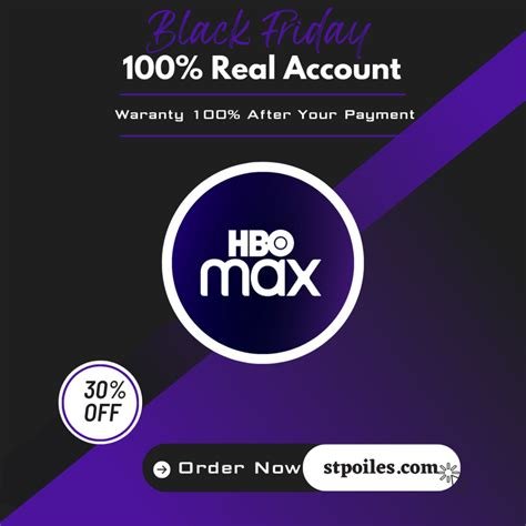 HBO Max Premium Account – 1 Month