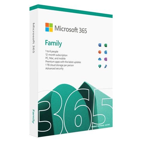 Microsoft Office 365 Home Subscription (1 Year)